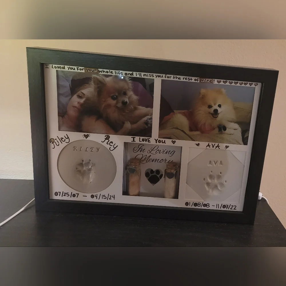 New in box black photo frame, deep, shadow box - Picture 3 of 15